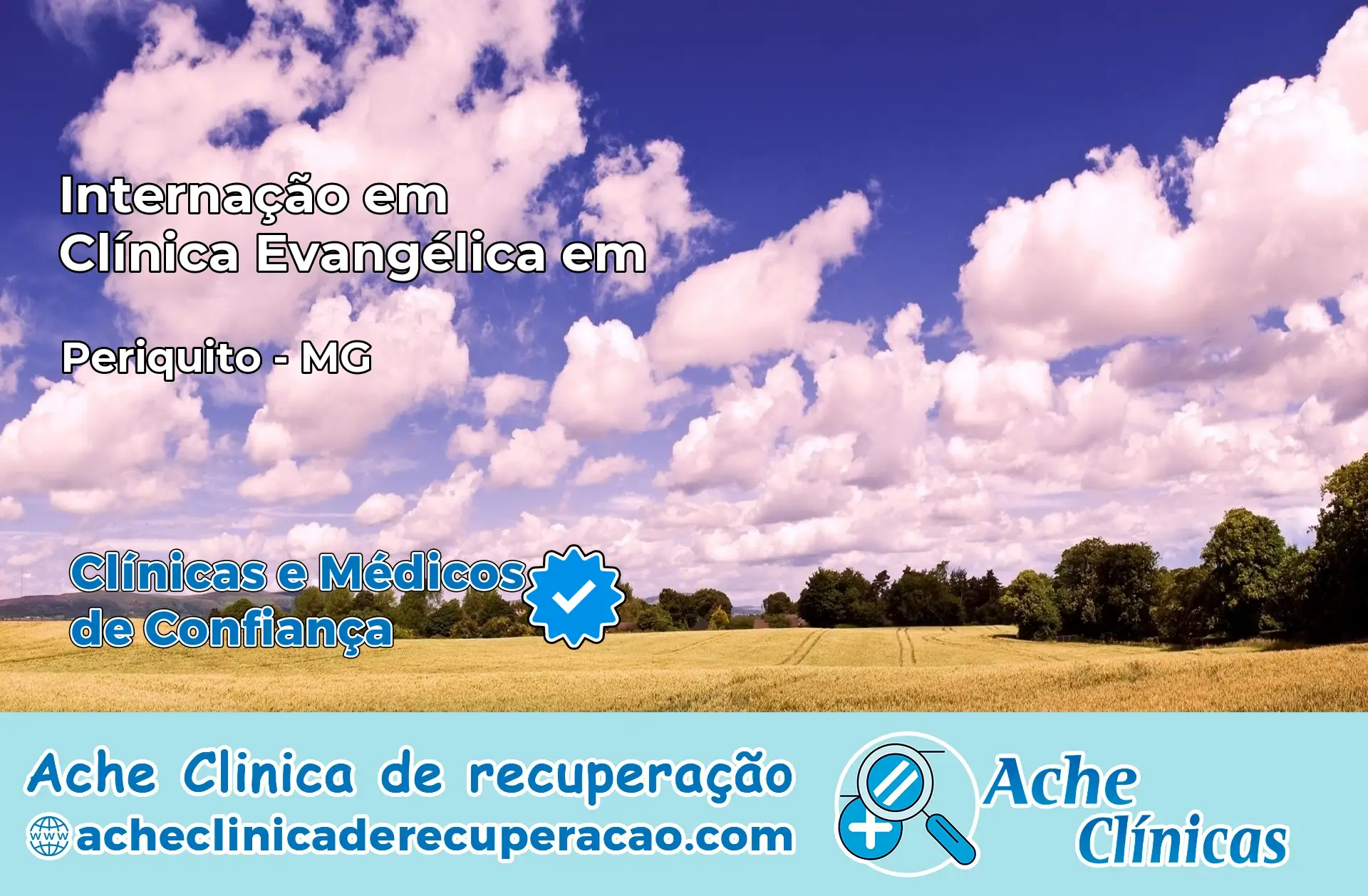 Internação em Clínica Evangélica em Periquito – MG