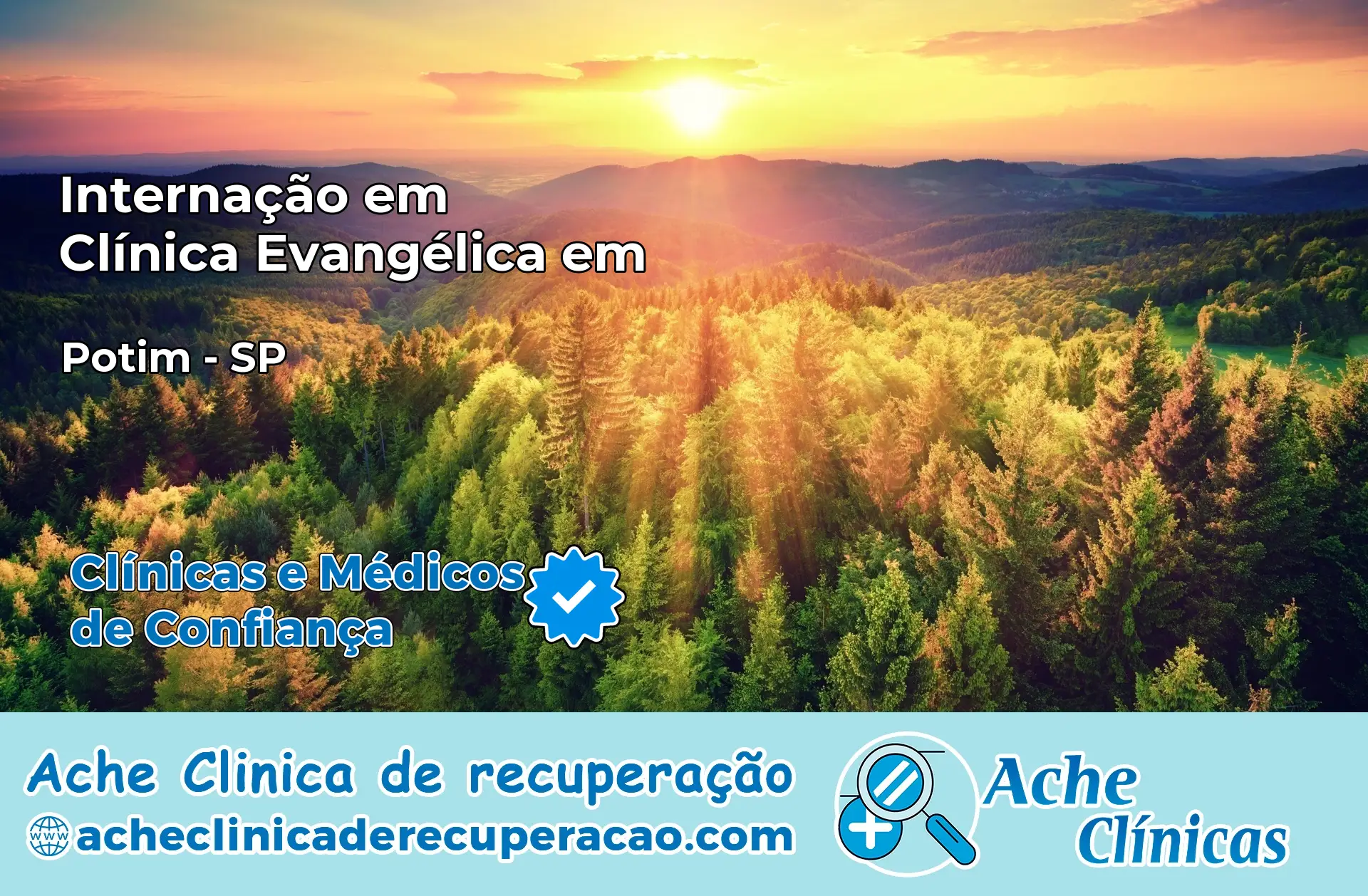 Internação em Clínica Evangélica em Potim – SP