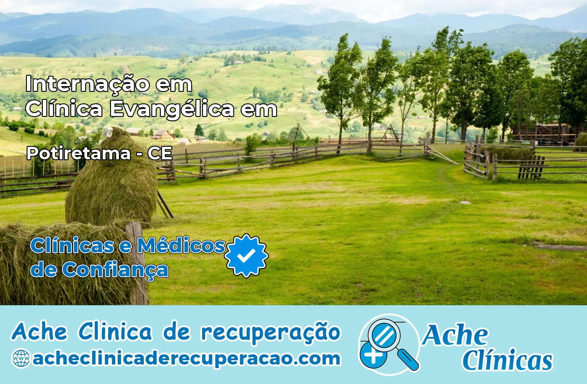 Internação em Clínica Evangélica em Potiretama – CE