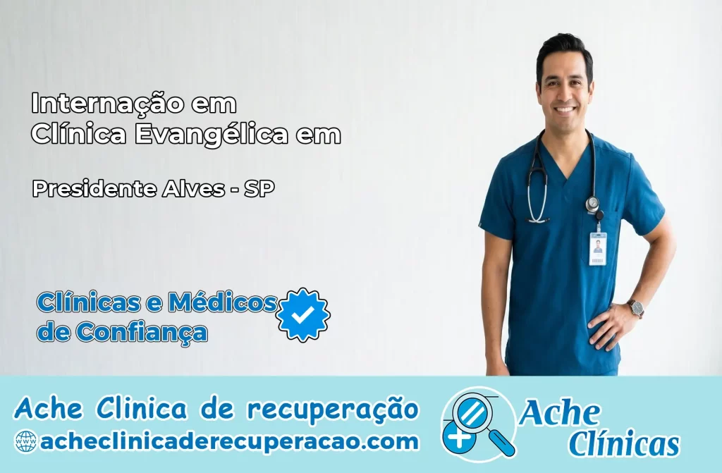 Internação em Clínica Evangélica em Presidente Alves – SP