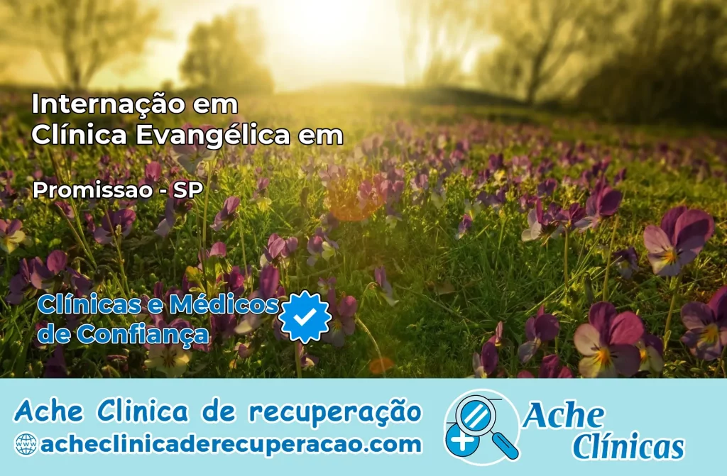 Internação em Clínica Evangélica em Promissão – SP