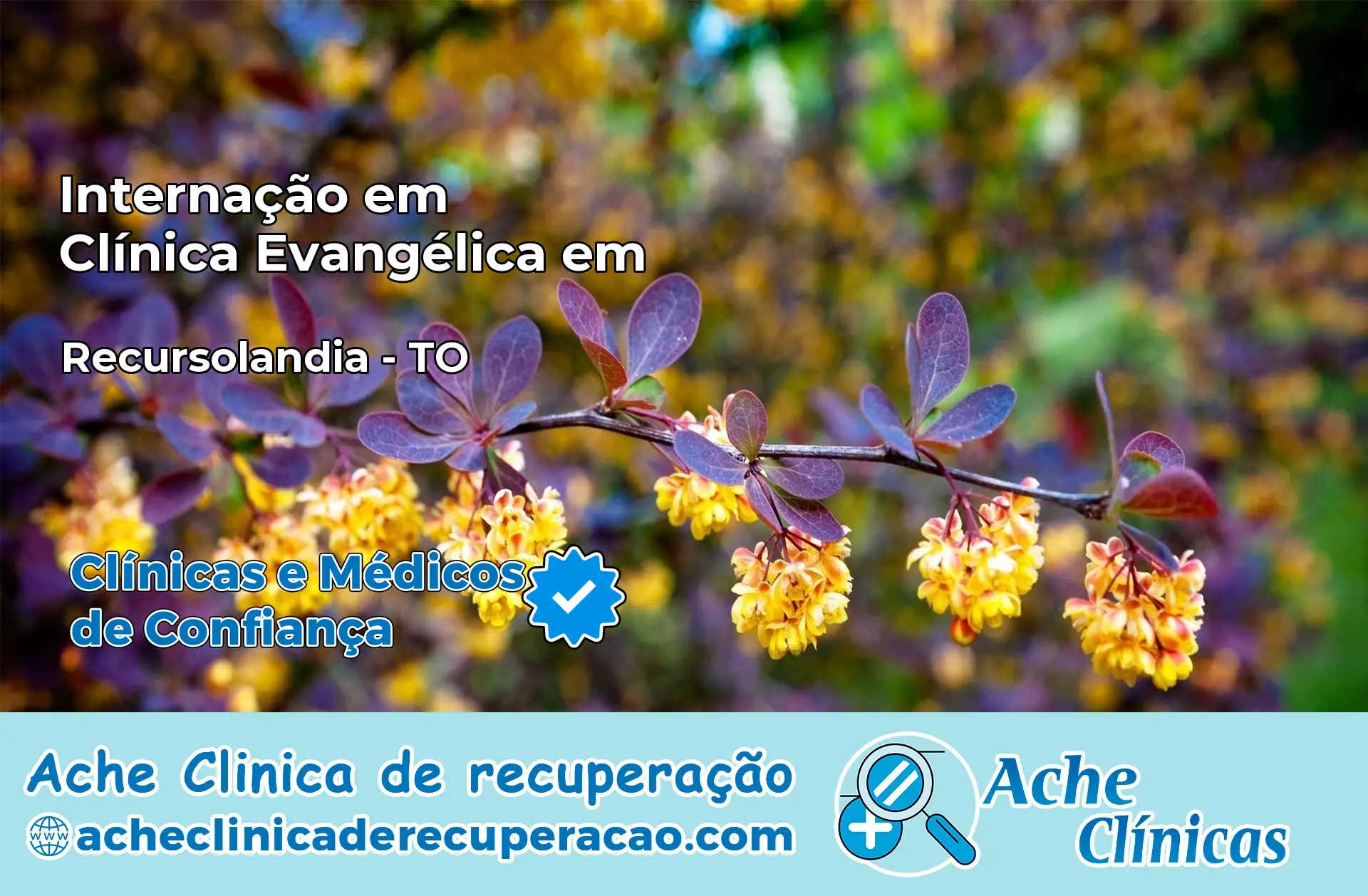 Internação em Clínica Evangélica em Recursolândia – TO