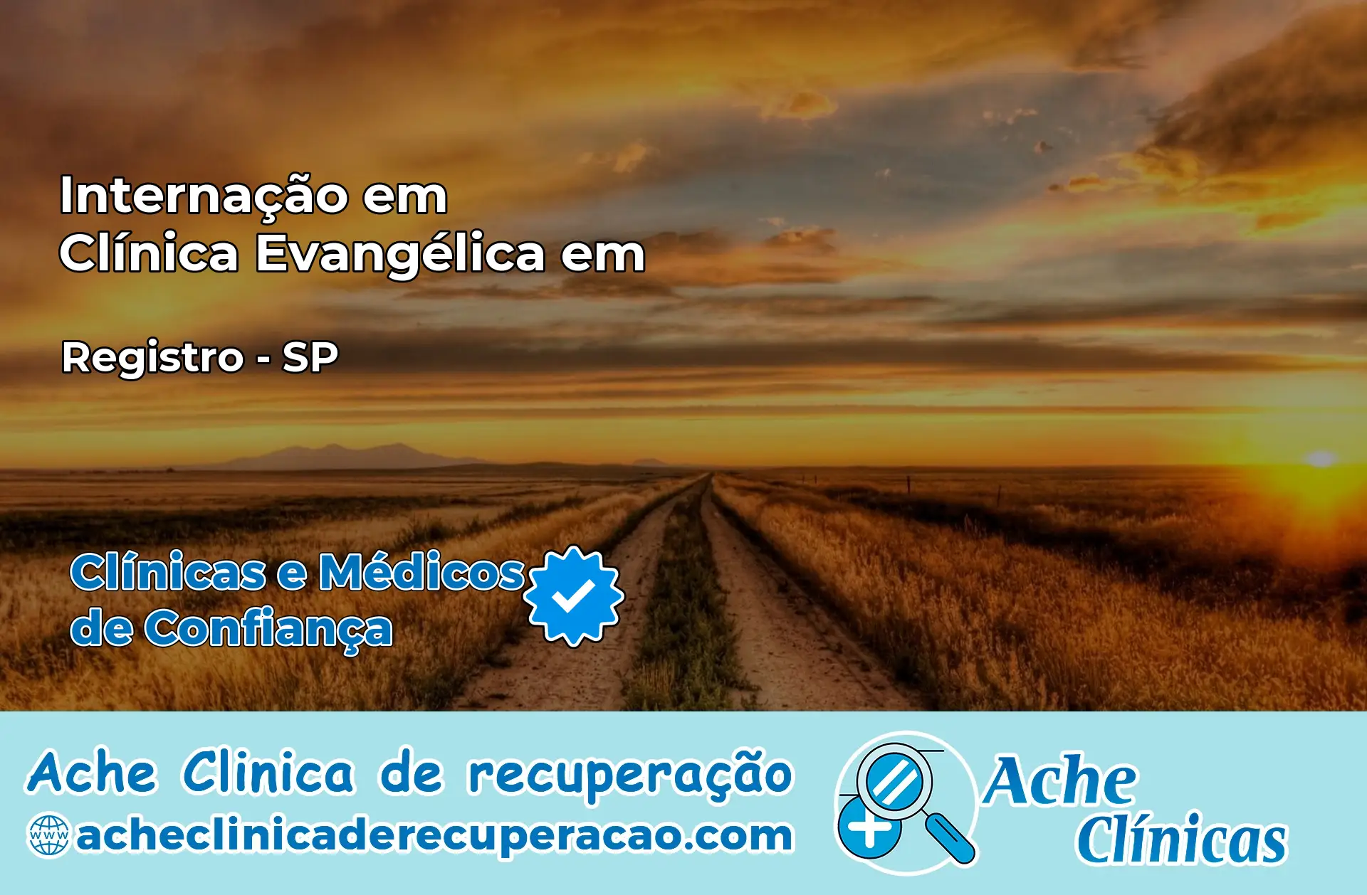 Internação em Clínica Evangélica em Registro – SP