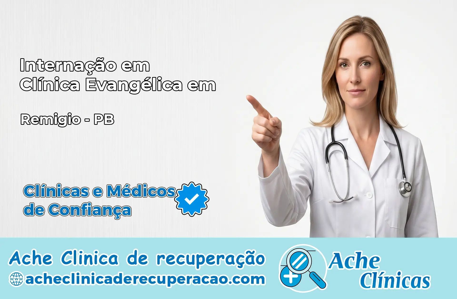 Internação em Clínica Evangélica em Remígio – PB