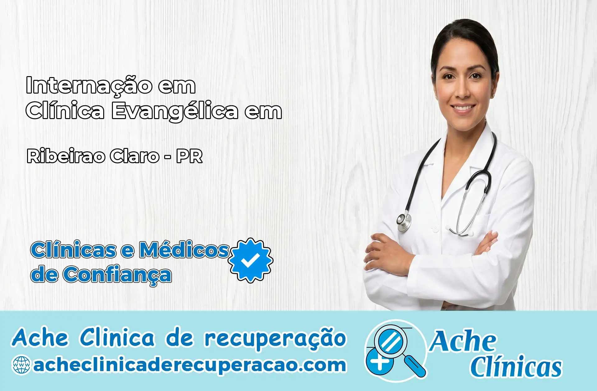 Internação em Clínica Evangélica em Ribeirão Claro – PR