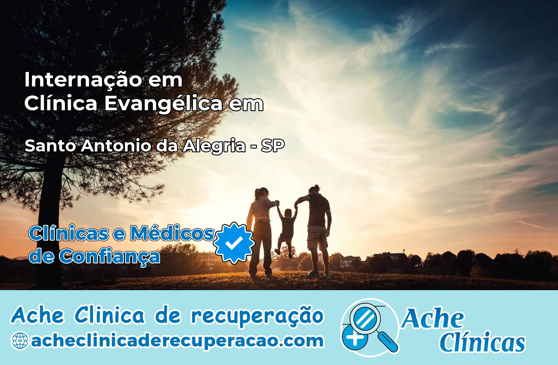 Internação em Clínica Evangélica em Santo Antônio da Alegria – SP