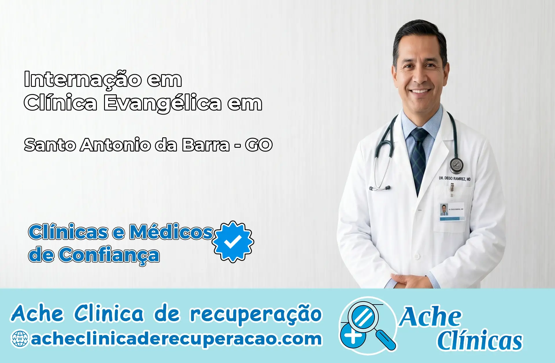 Internação em Clínica Evangélica em Santo Antônio da Barra – GO