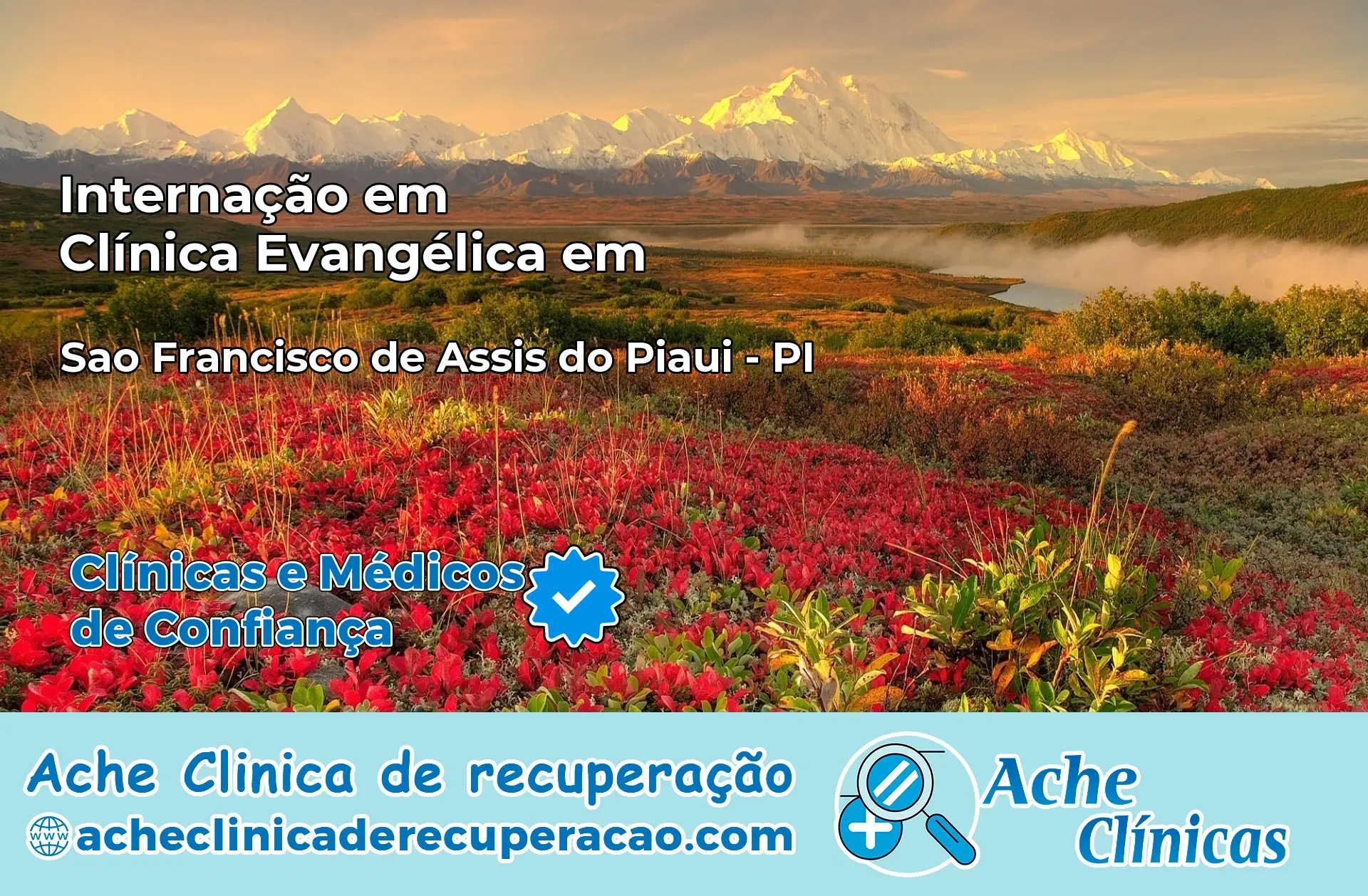 Internação em Clínica Evangélica em São Francisco de Assis do Piauí – PI