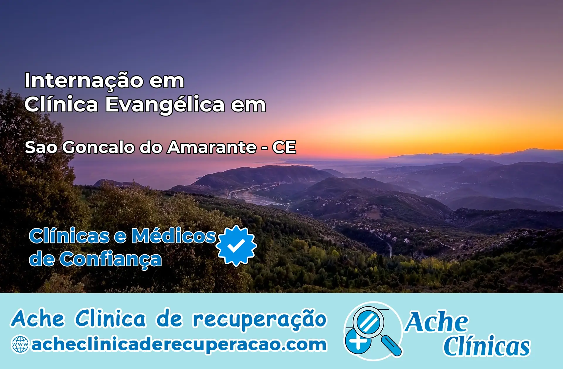 Internação em Clínica Evangélica em São Gonçalo do Amarante – CE