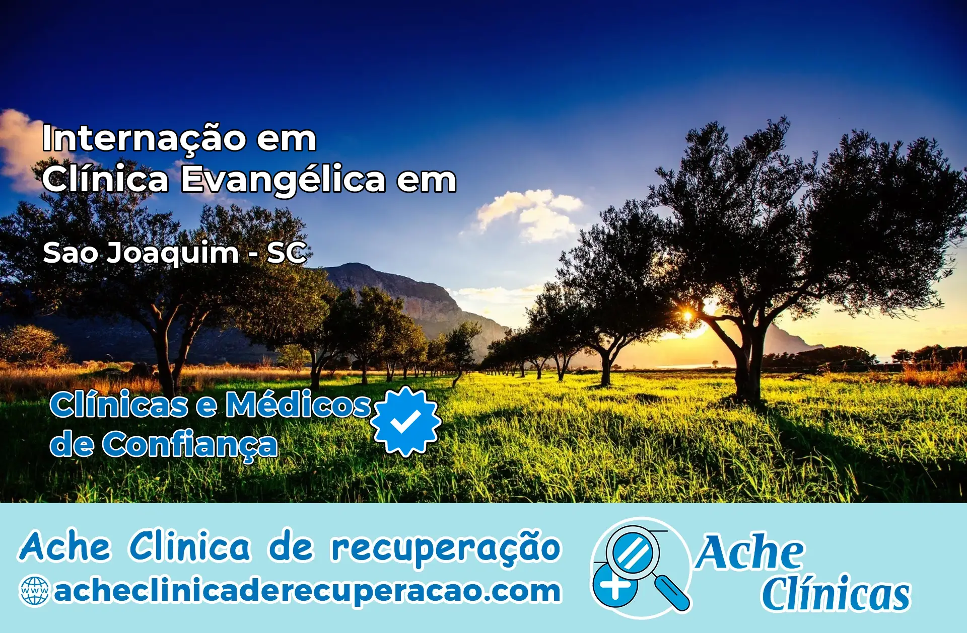 Internação em Clínica Evangélica em São Joaquim – SC