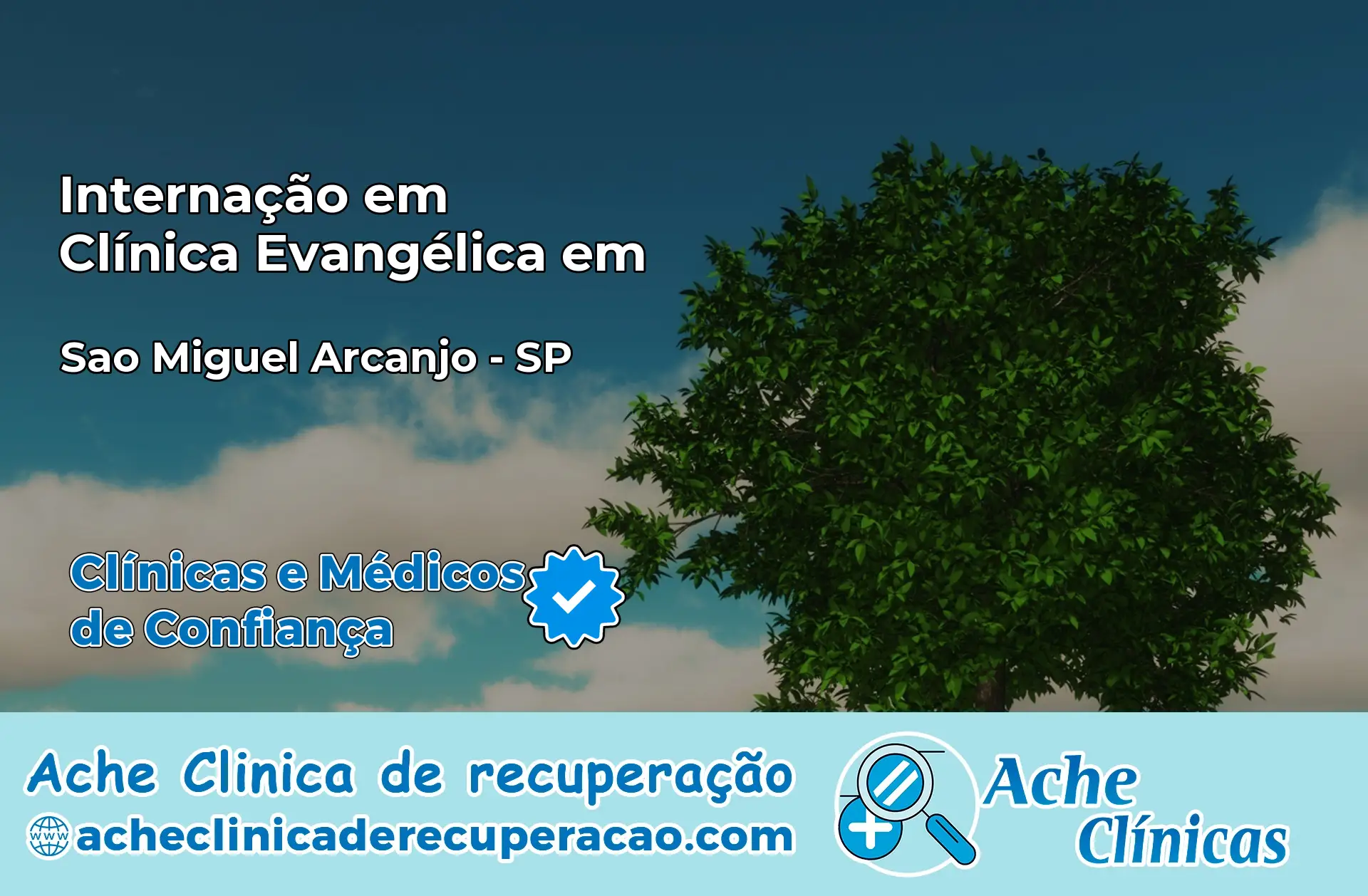 Internação em Clínica Evangélica em São Miguel Arcanjo – SP