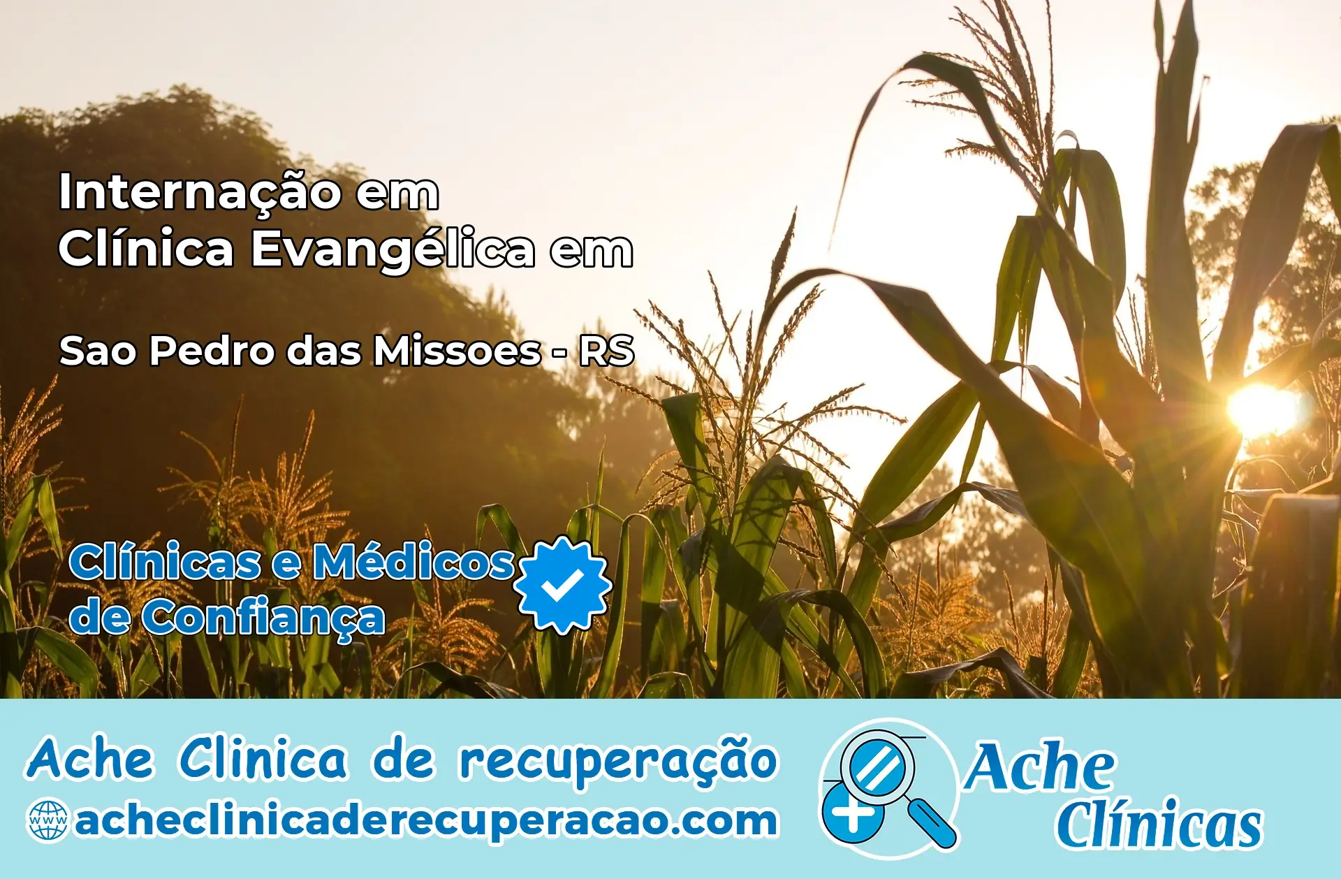 Internação em Clínica Evangélica em São Pedro das Missões – RS