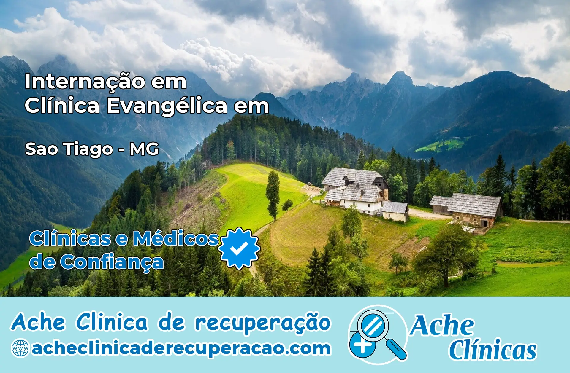 Internação em Clínica Evangélica em São Tiago – MG