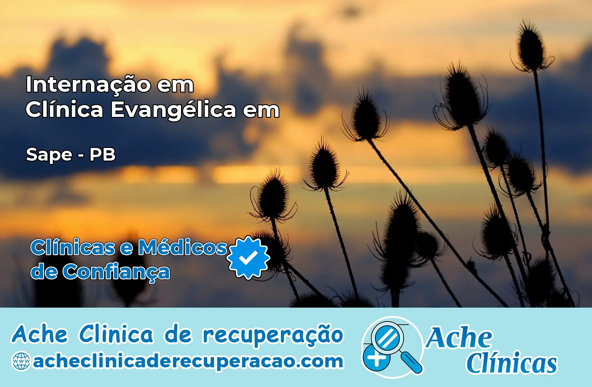 Internação em Clínica Evangélica em Sapé – PB