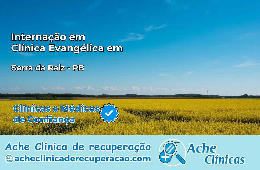 Internação em Clínica Evangélica em Serra da Raiz – PB