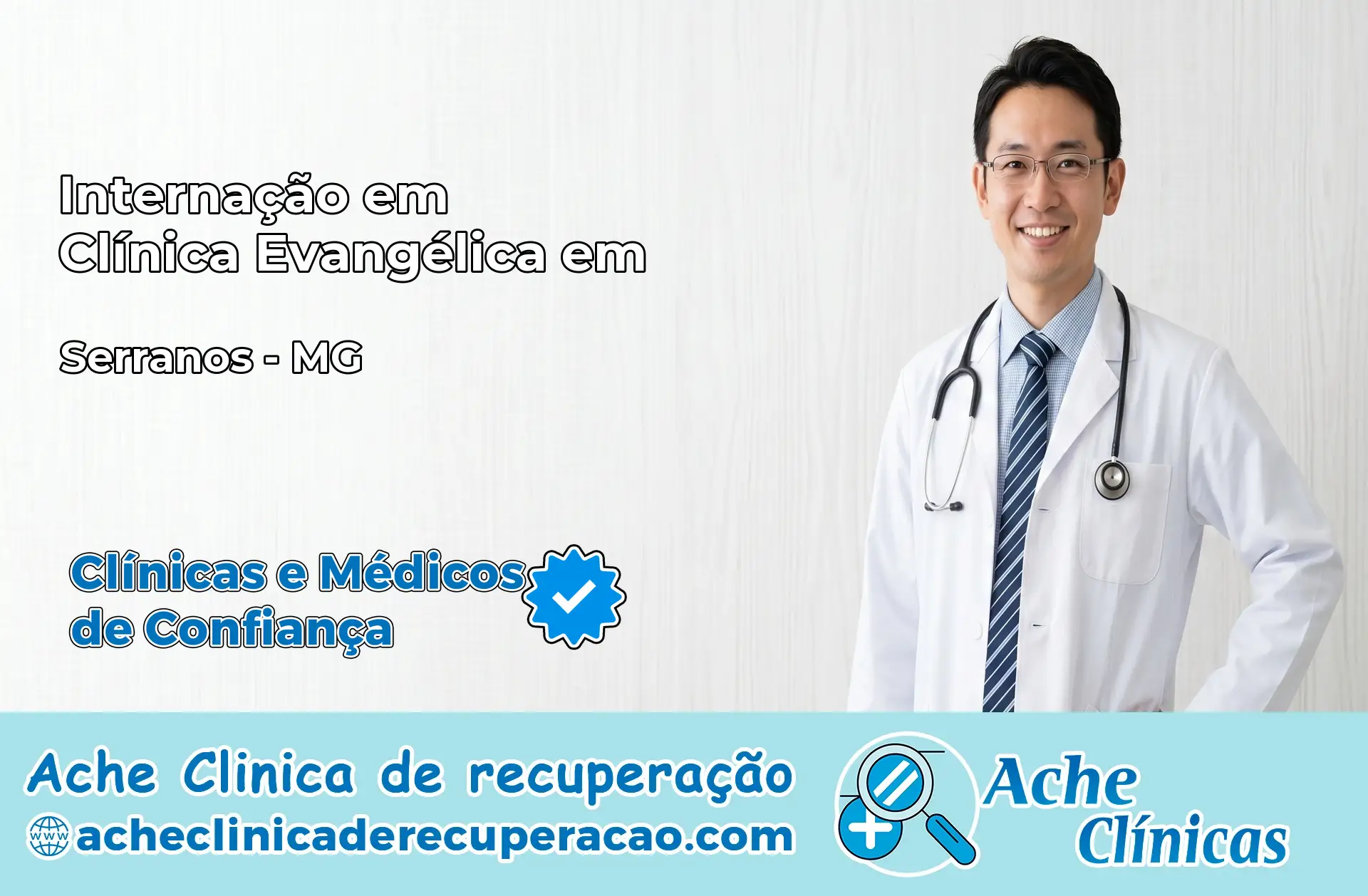 Internação em Clínica Evangélica em Serranos – MG