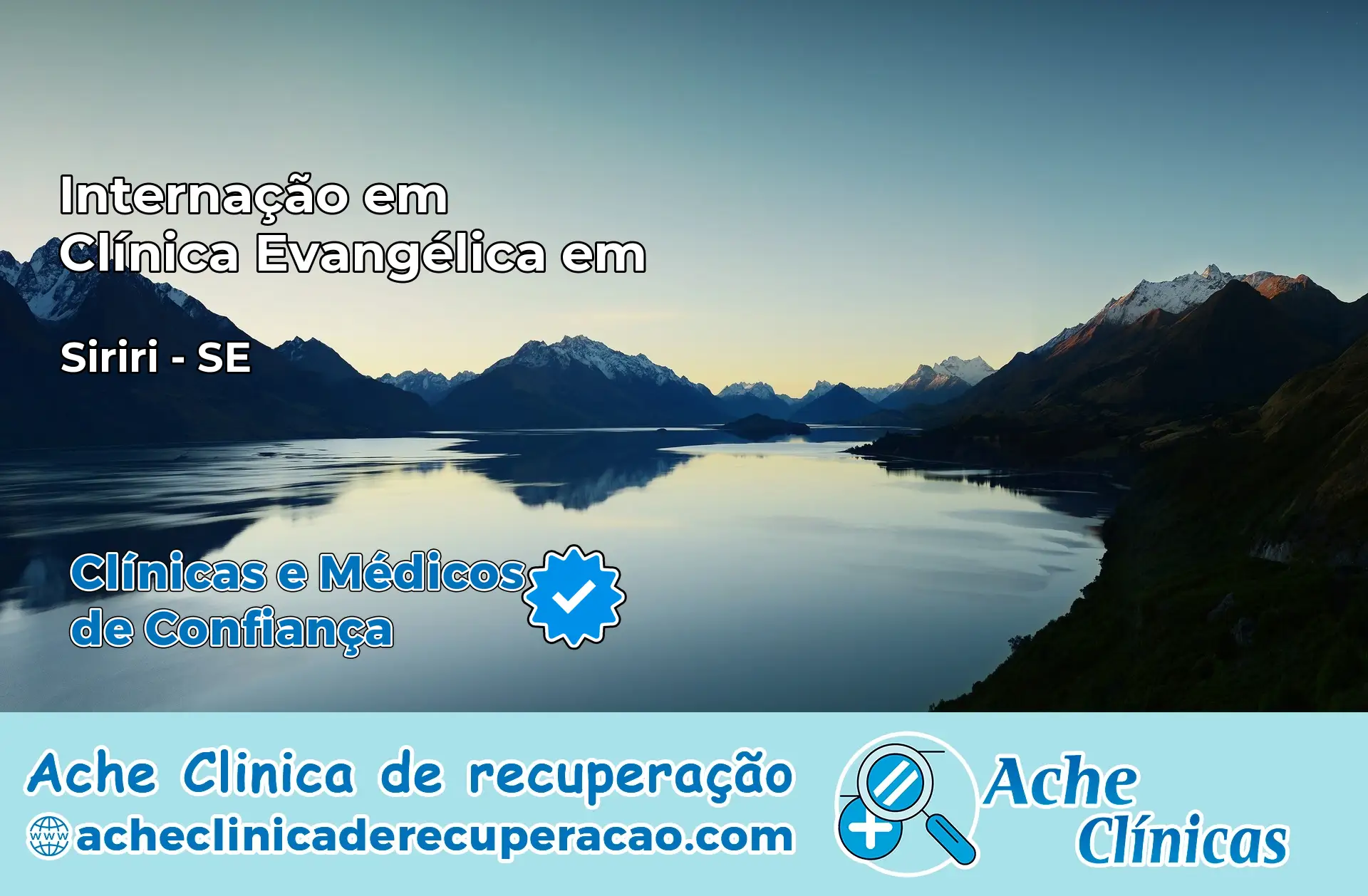 Internação em Clínica Evangélica em Siriri – SE