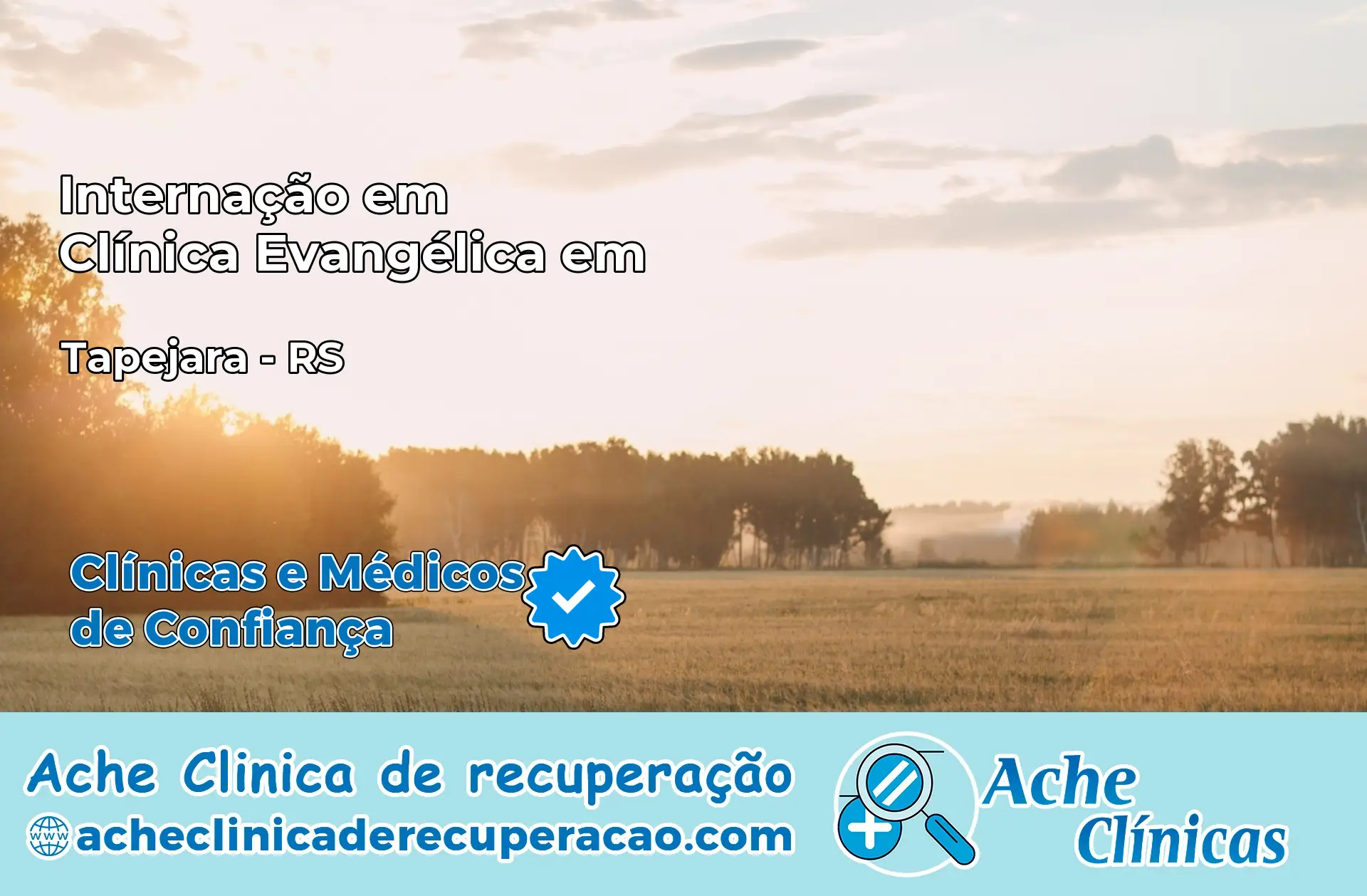 Internação em Clínica Evangélica em Tapejara – RS