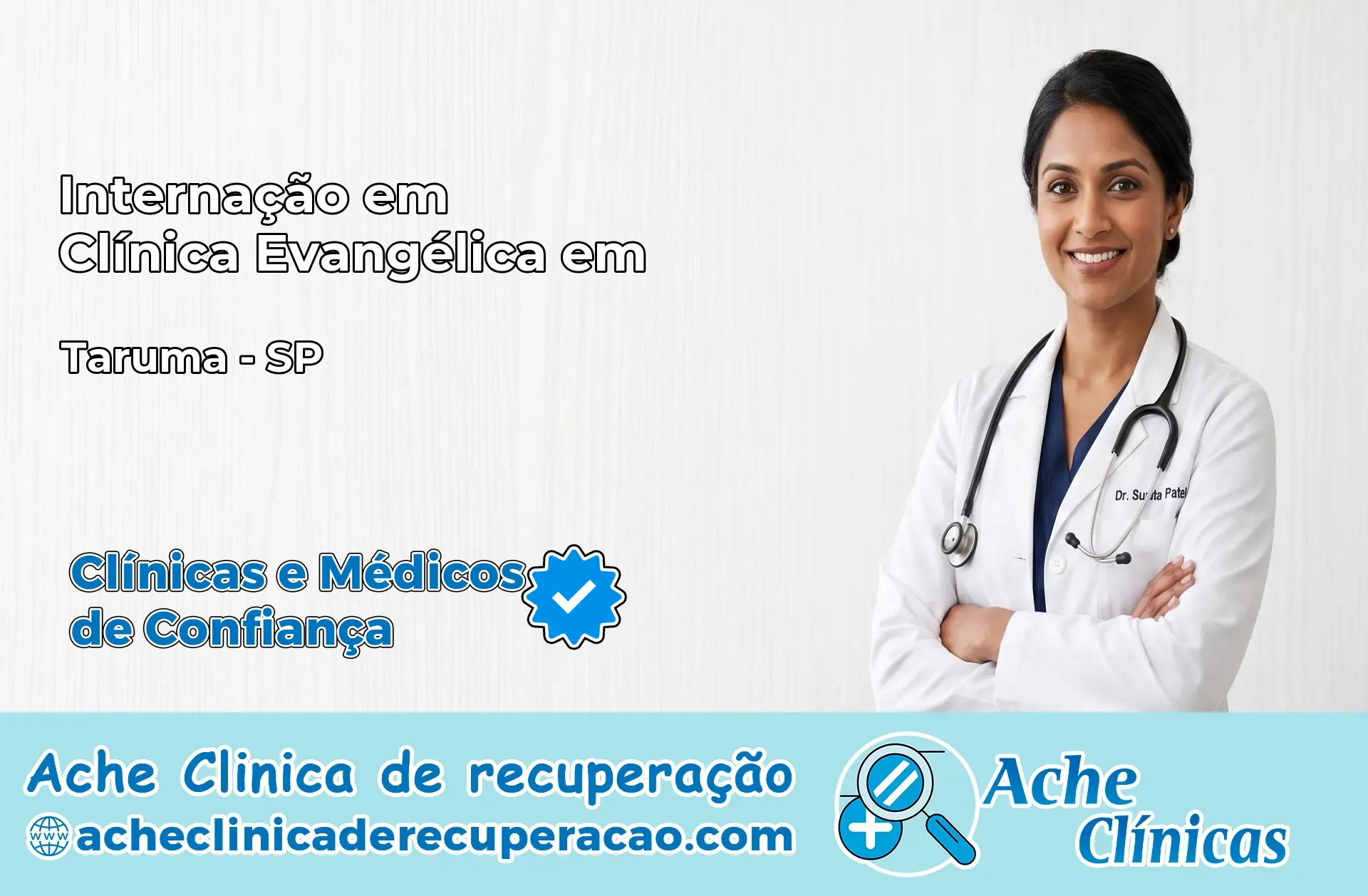 Internação em Clínica Evangélica em Tarumã – SP