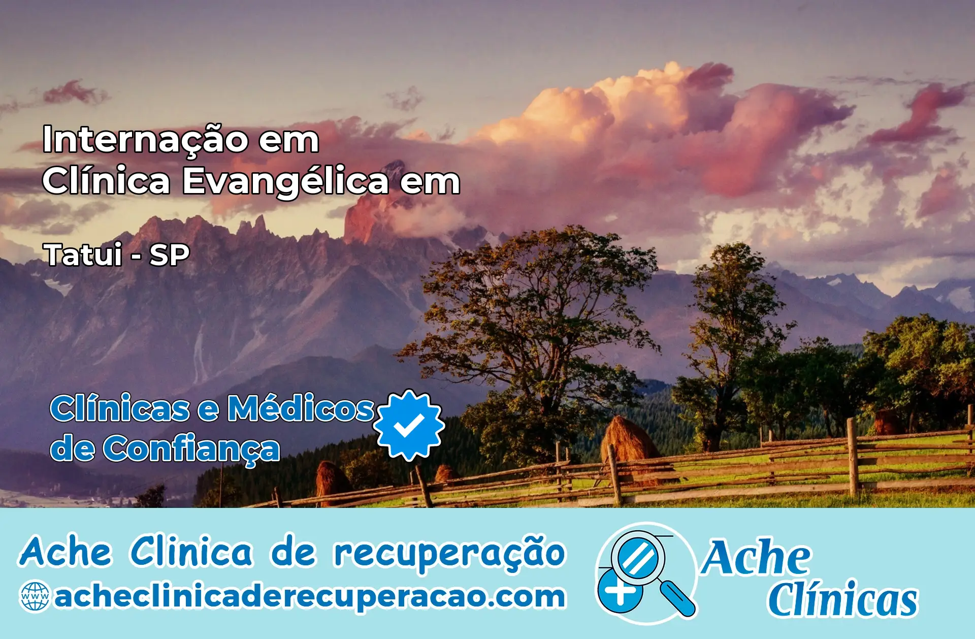Internação em Clínica Evangélica em Tatuí – SP
