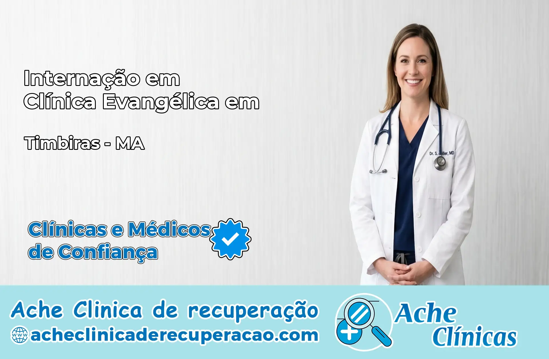 Internação em Clínica Evangélica em Timbiras – MA