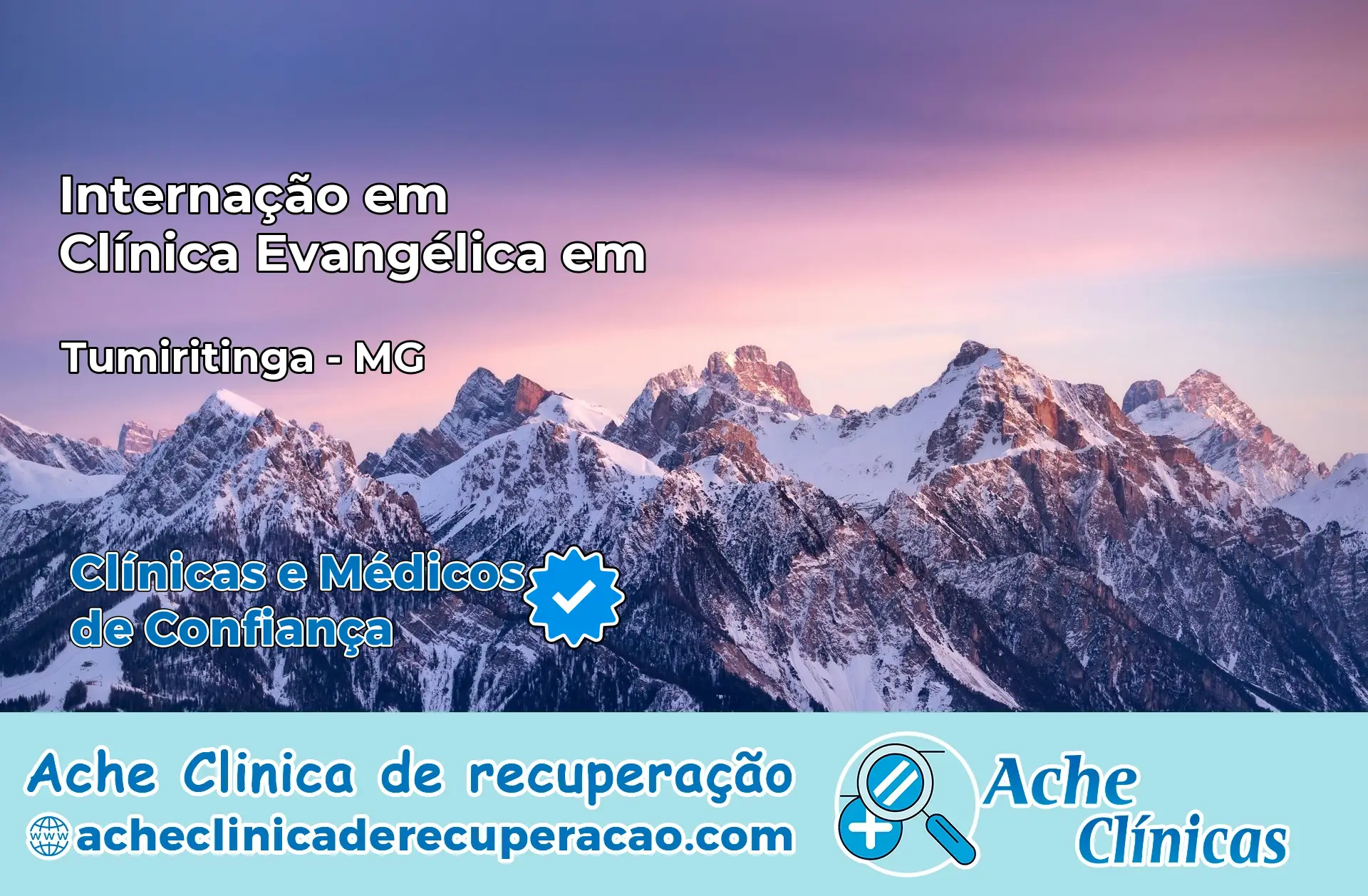 Internação em Clínica Evangélica em Tumiritinga – MG