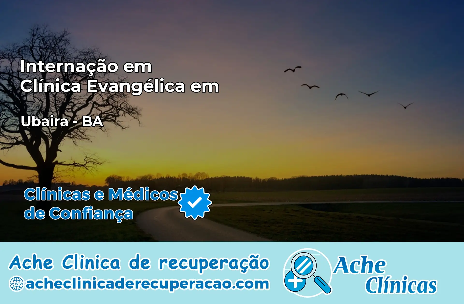 Internação em Clínica Evangélica em Ubaíra – BA