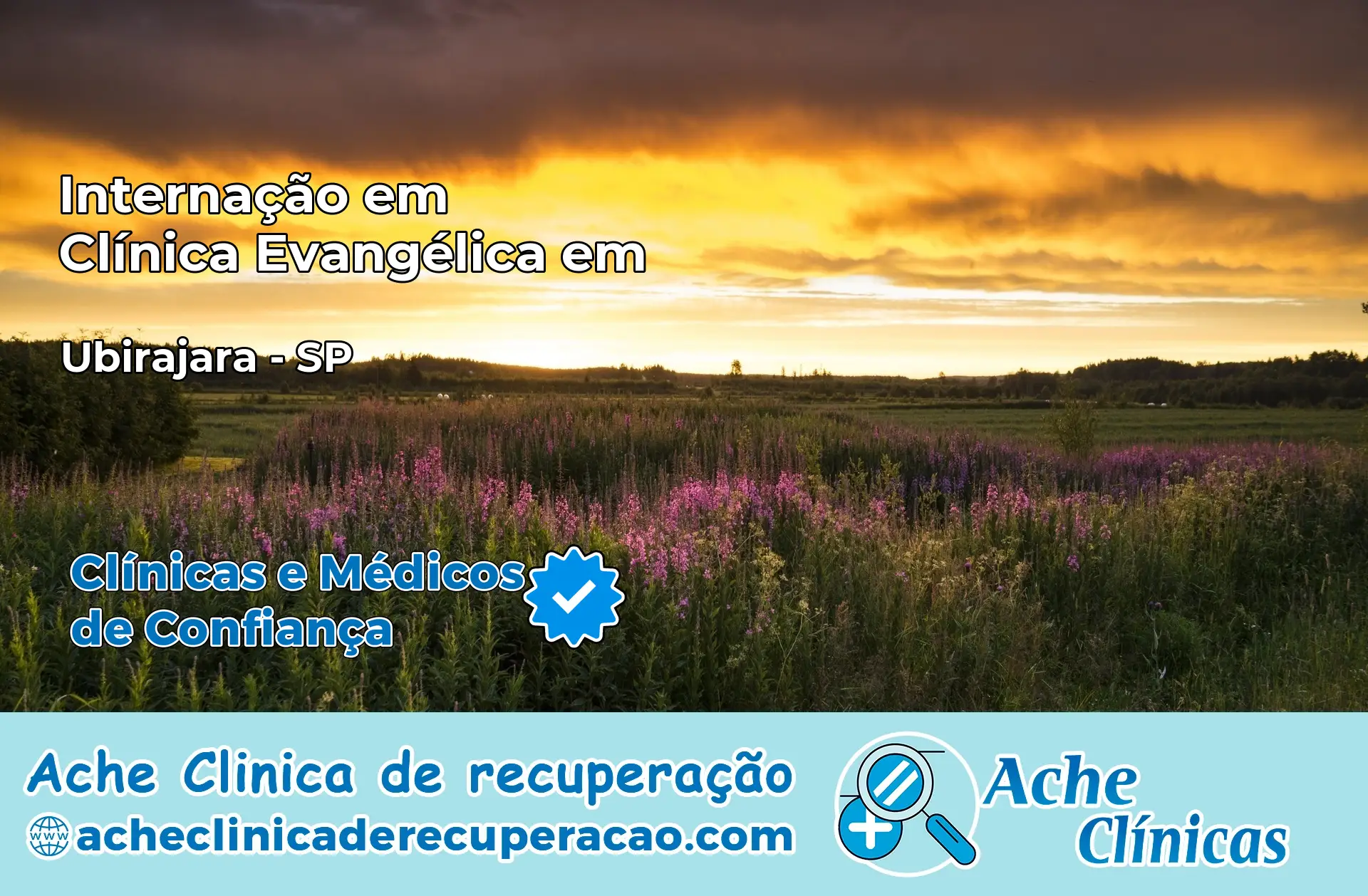 Internação em Clínica Evangélica em Ubirajara – SP