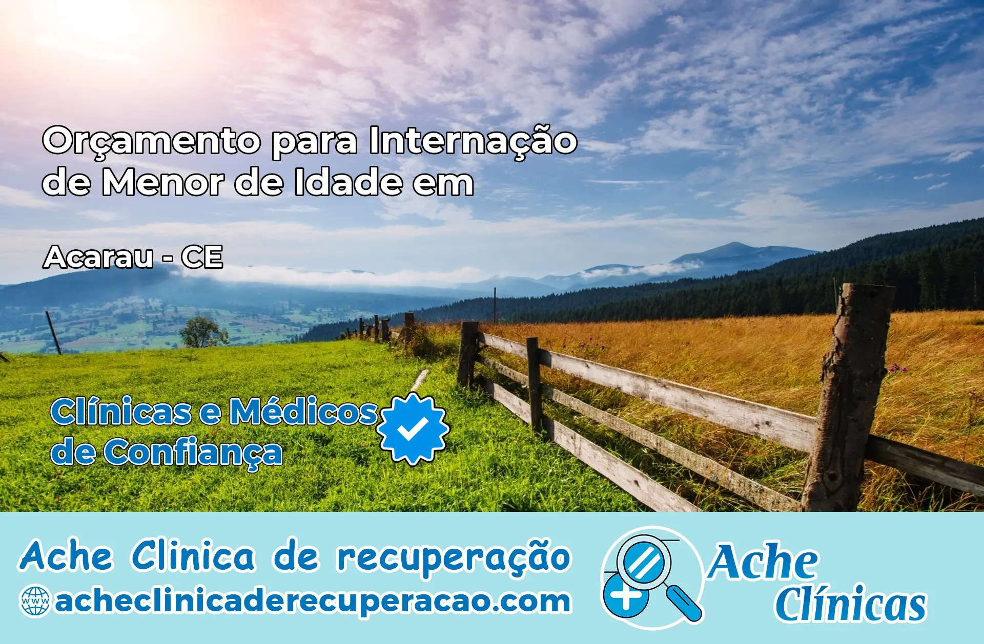 Internação de Menor de Idade em Acaraú – CE