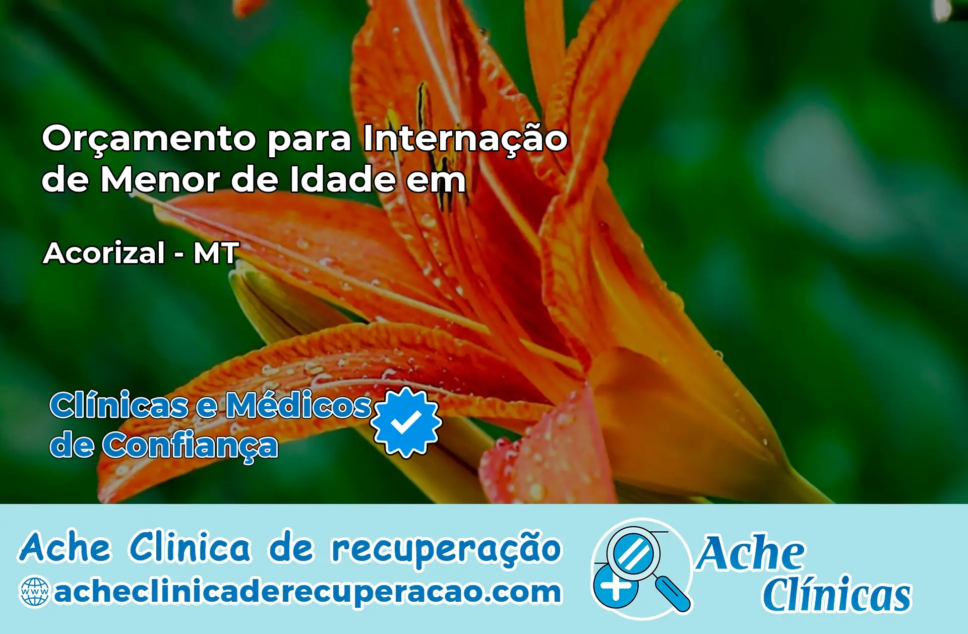 Internação de Menor de Idade em Acorizal – MT