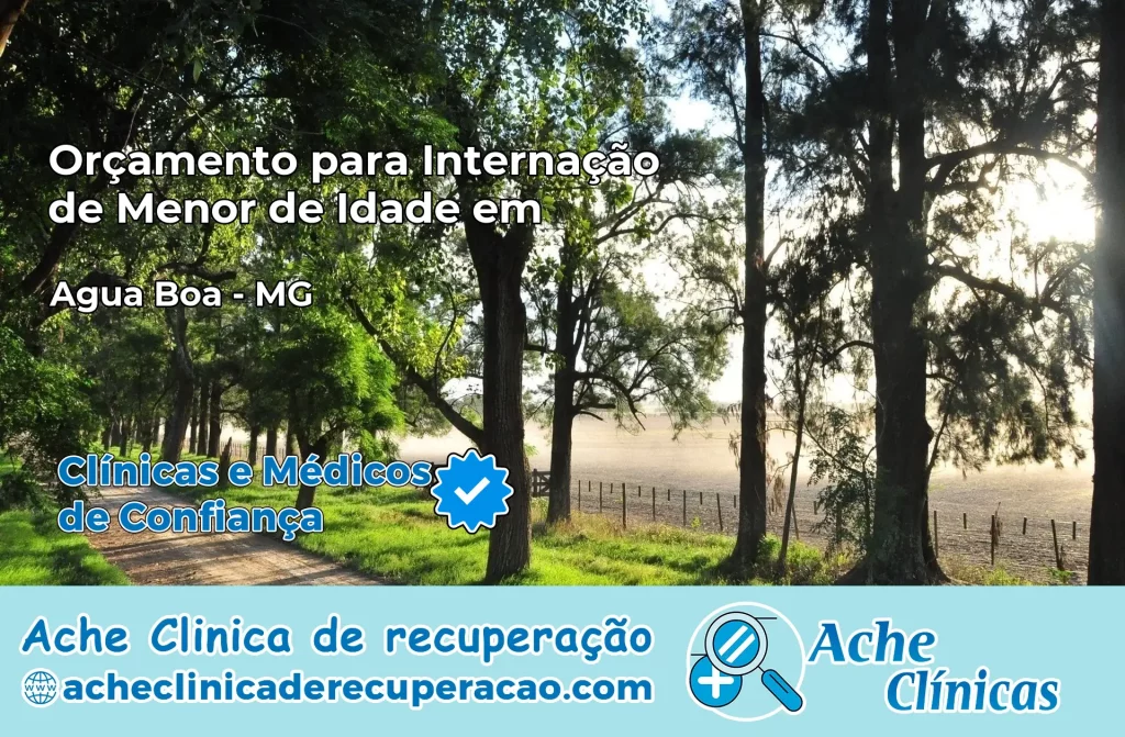 Internação de Menor de Idade em Água Boa – MG