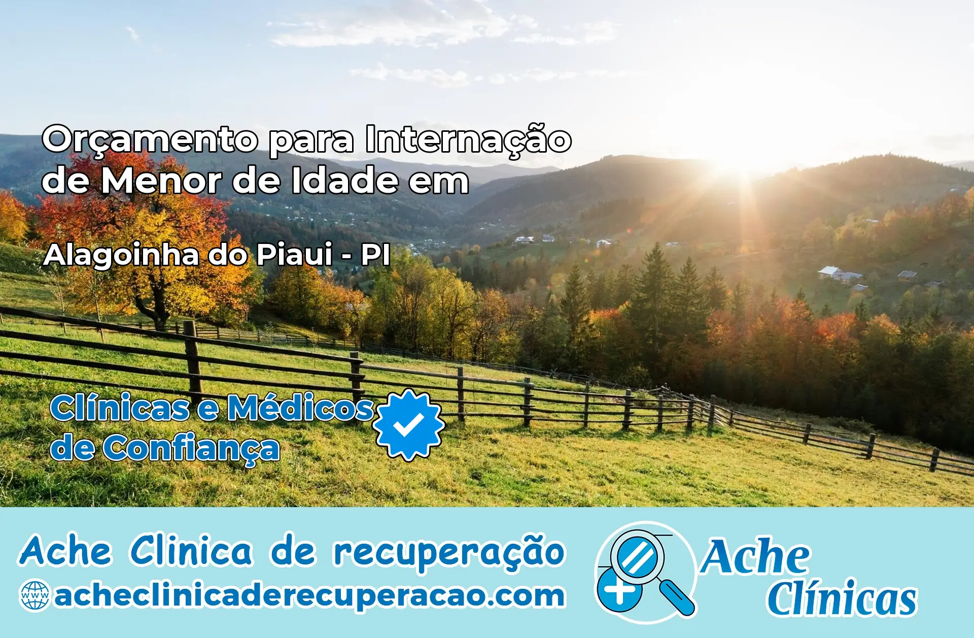 Internação de Menor de Idade em Alagoinha do Piauí – PI