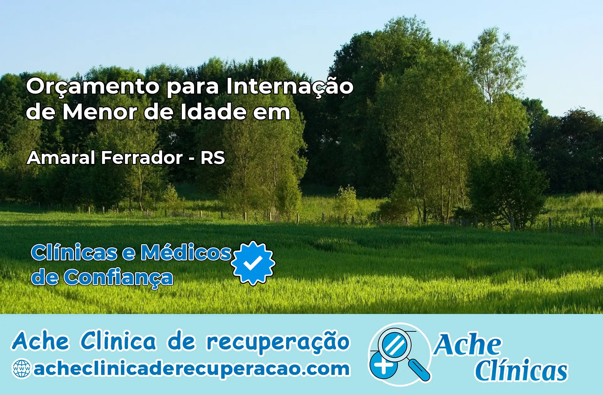 Internação de Menor de Idade em Amaral Ferrador – RS