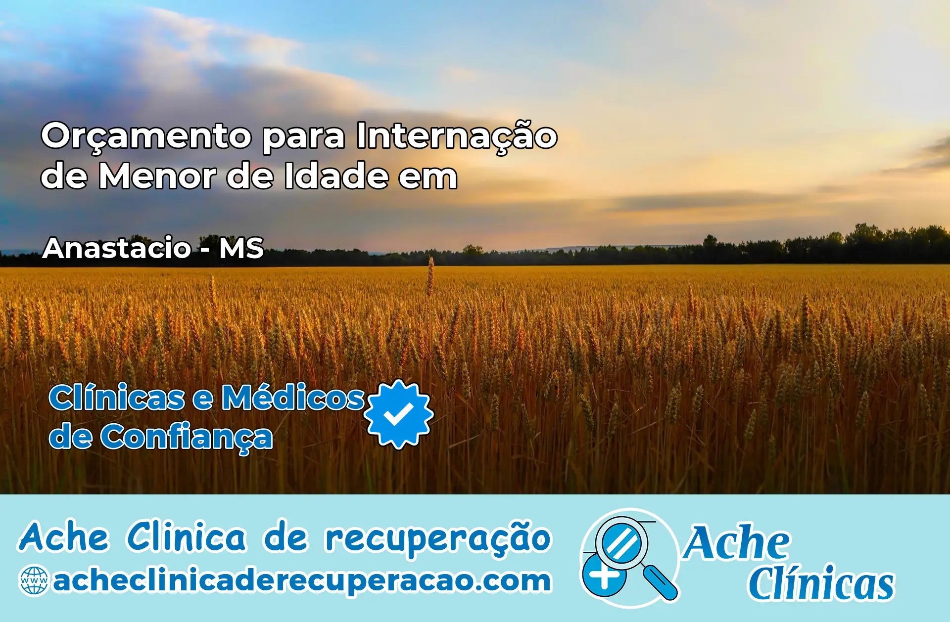Internação de Menor de Idade em Anastácio – MS