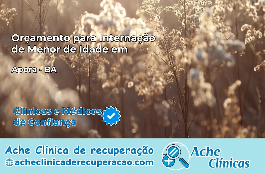 Internação de Menor de Idade em Aporá – BA