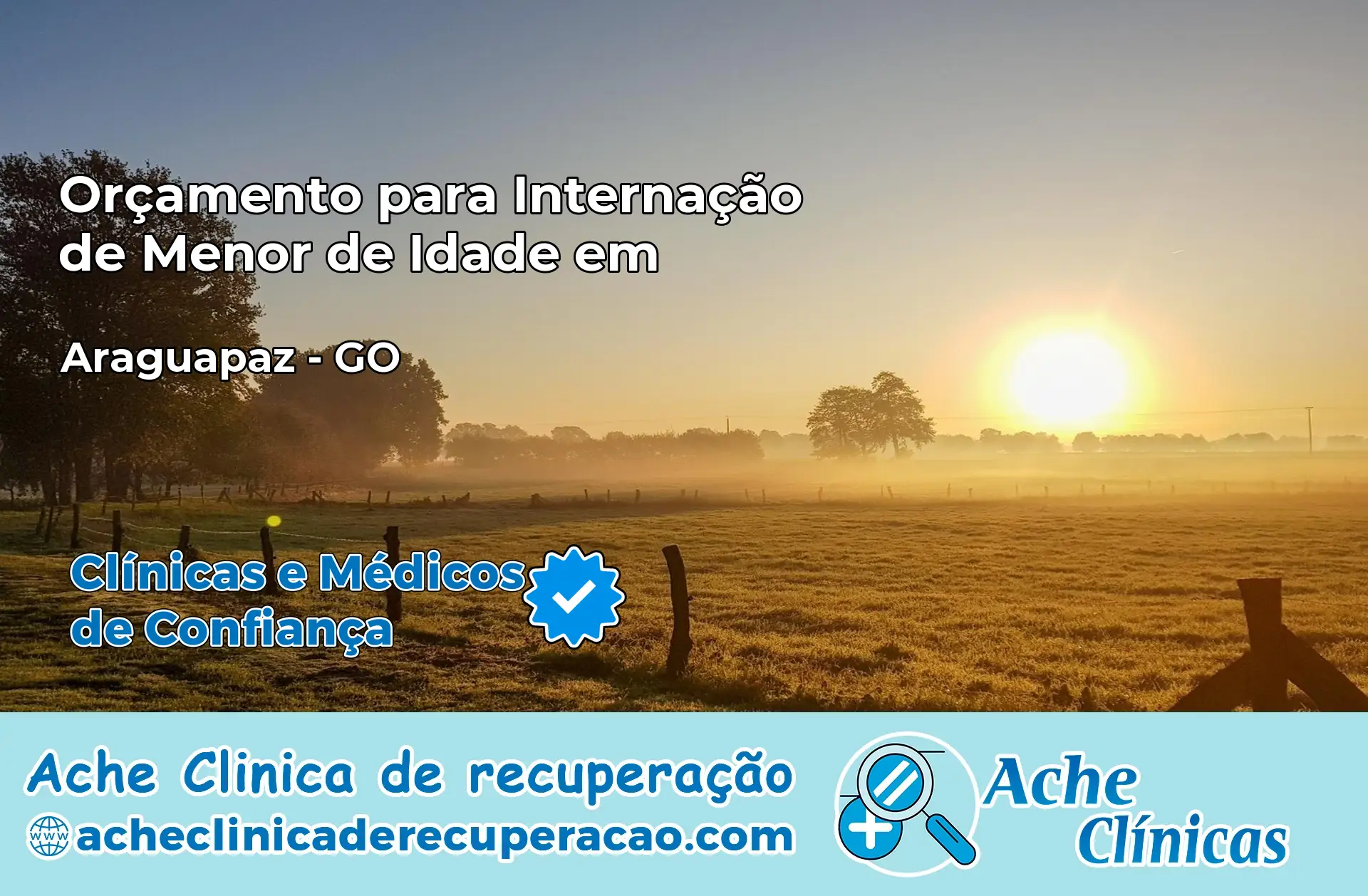 Internação de Menor de Idade em Araguapaz – GO