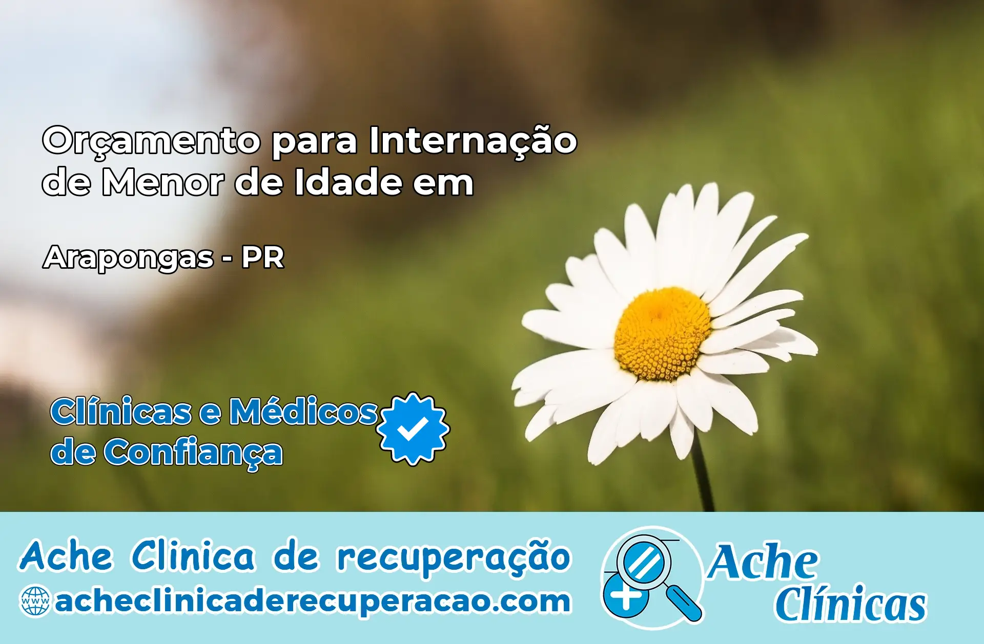 Internação de Menor de Idade em Arapongas – PR
