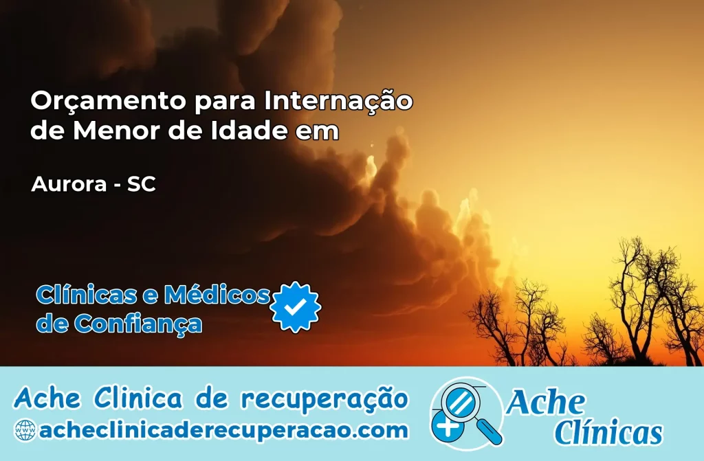 Internação de Menor de Idade em Aurora – SC
