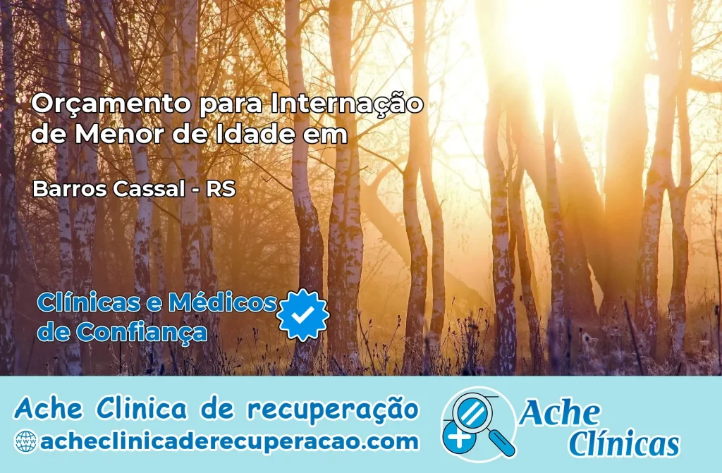 Internação de Menor de Idade em Barros Cassal – RS