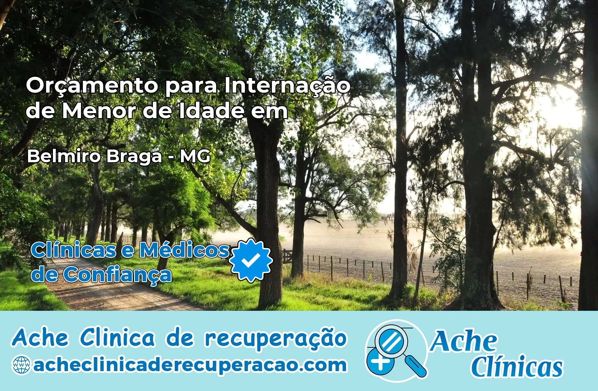 Internação de Menor de Idade em Belmiro Braga – MG