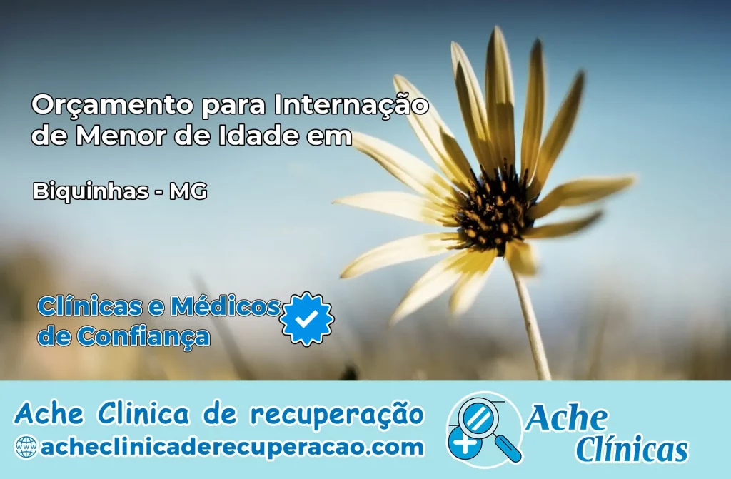 Internação de Menor de Idade em Biquinhas – MG