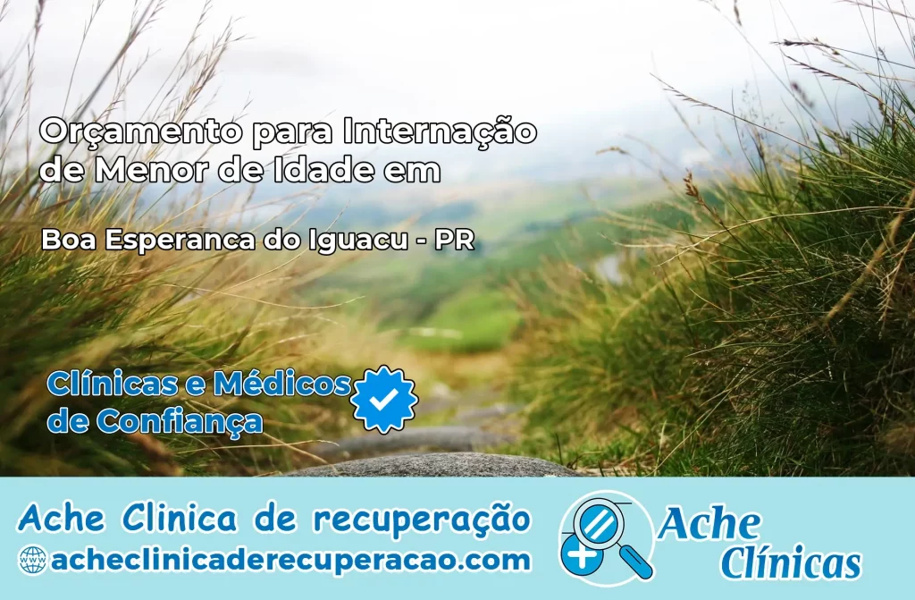 Internação de Menor de Idade em Boa Esperança do Iguaçu – PR