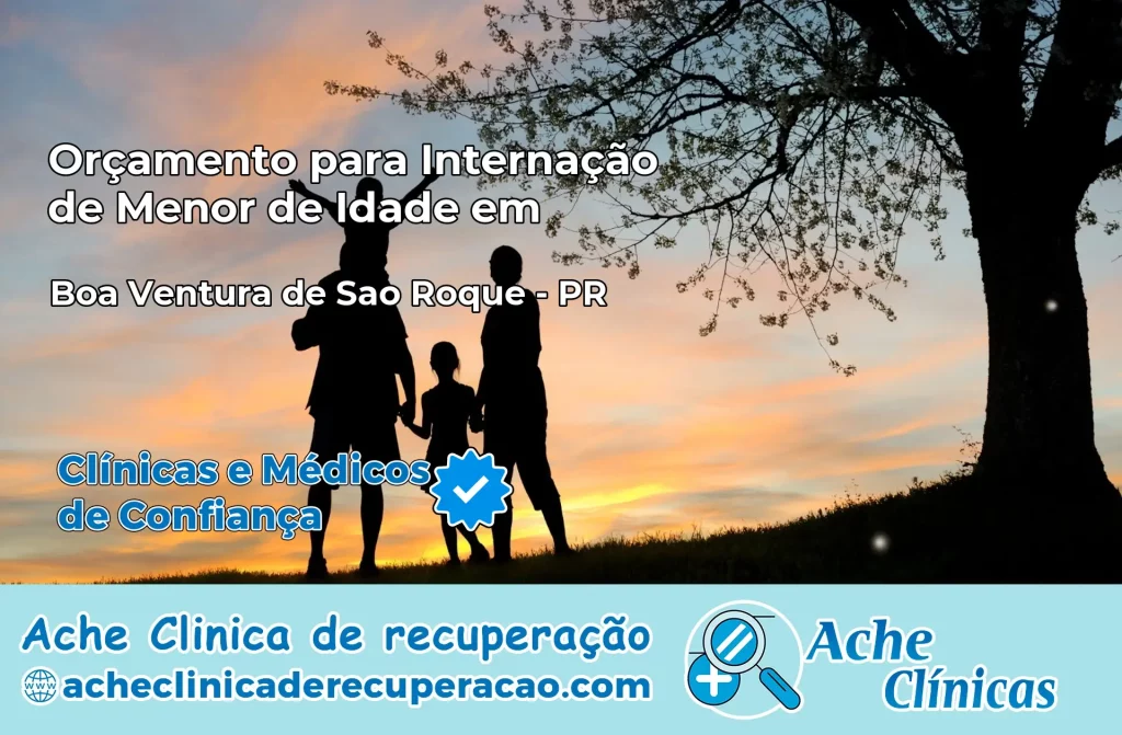 Internação de Menor de Idade em Boa Ventura de São Roque – PR