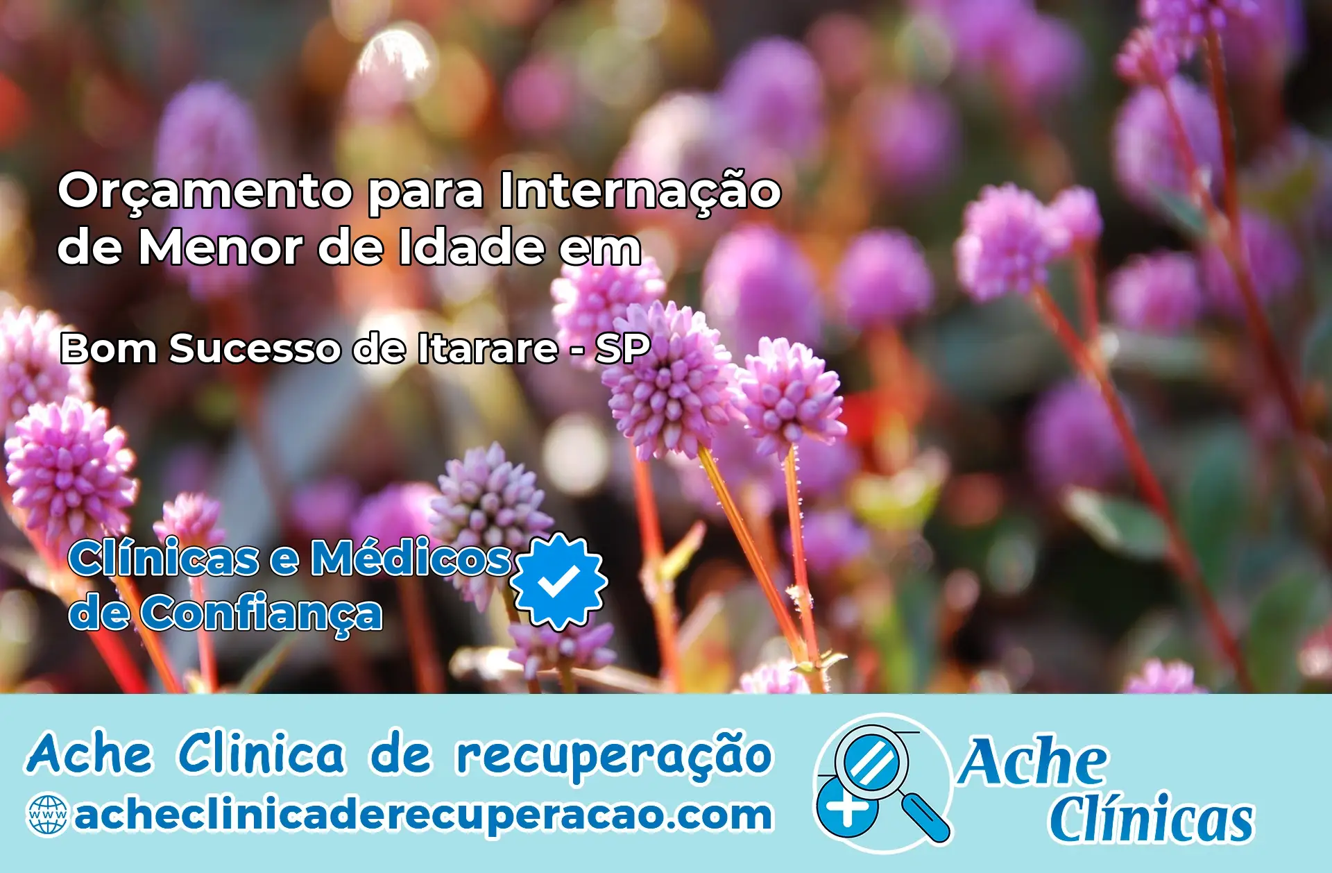 Internação de Menor de Idade em Bom Sucesso de Itararé – SP