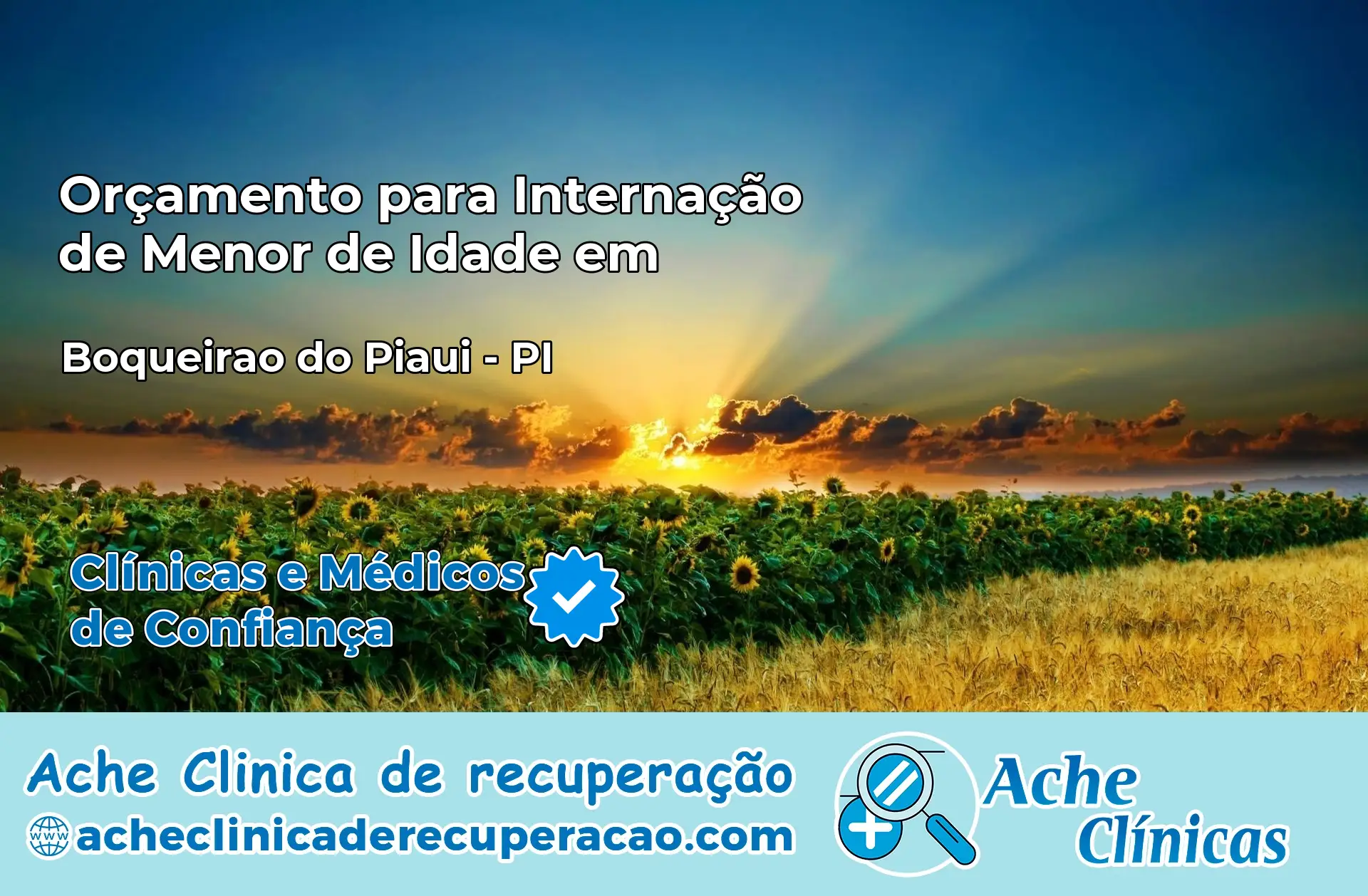 Internação de Menor de Idade em Boqueirão do Piauí – PI