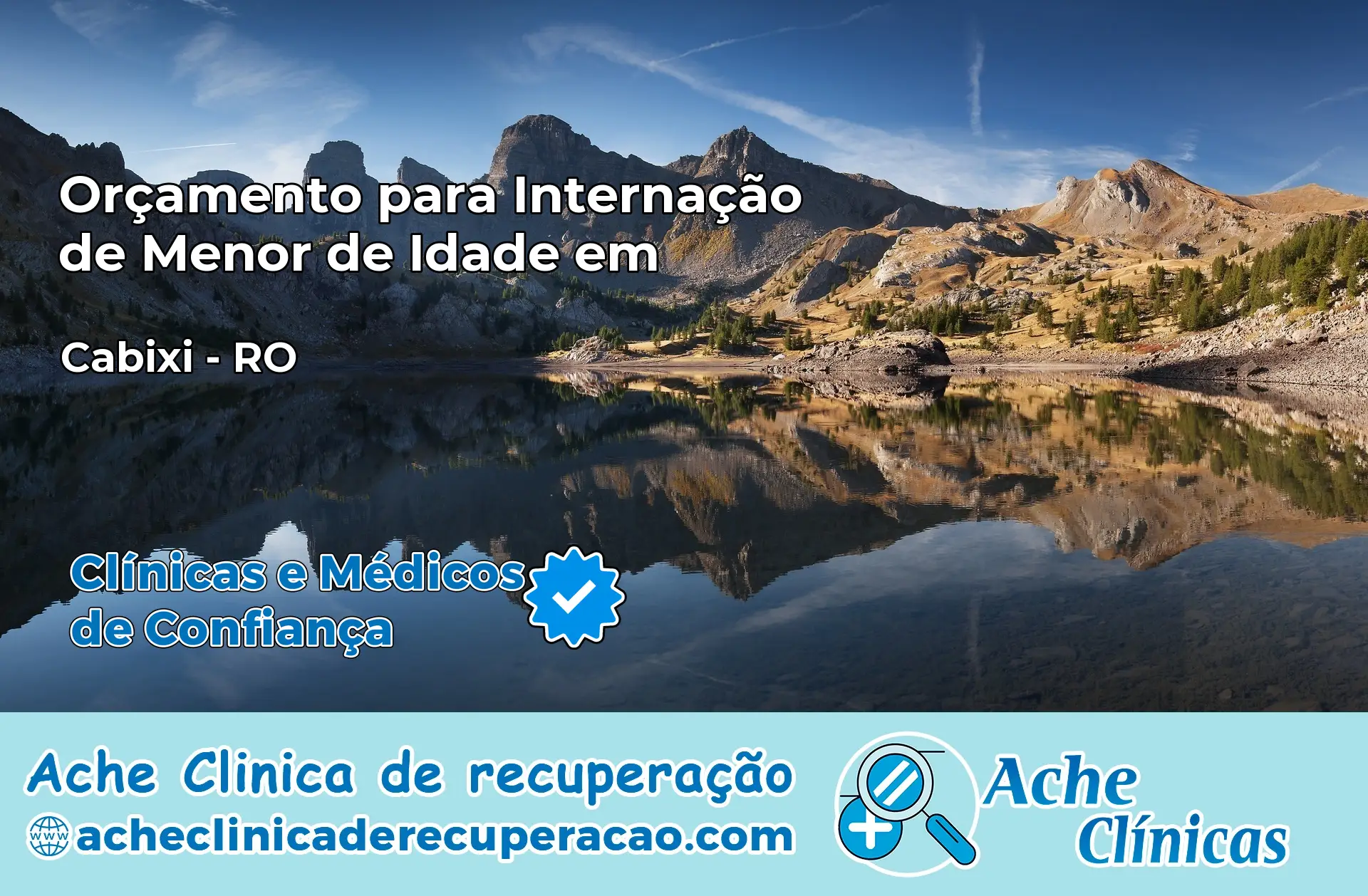 Internação de Menor de Idade em Cabixi – RO