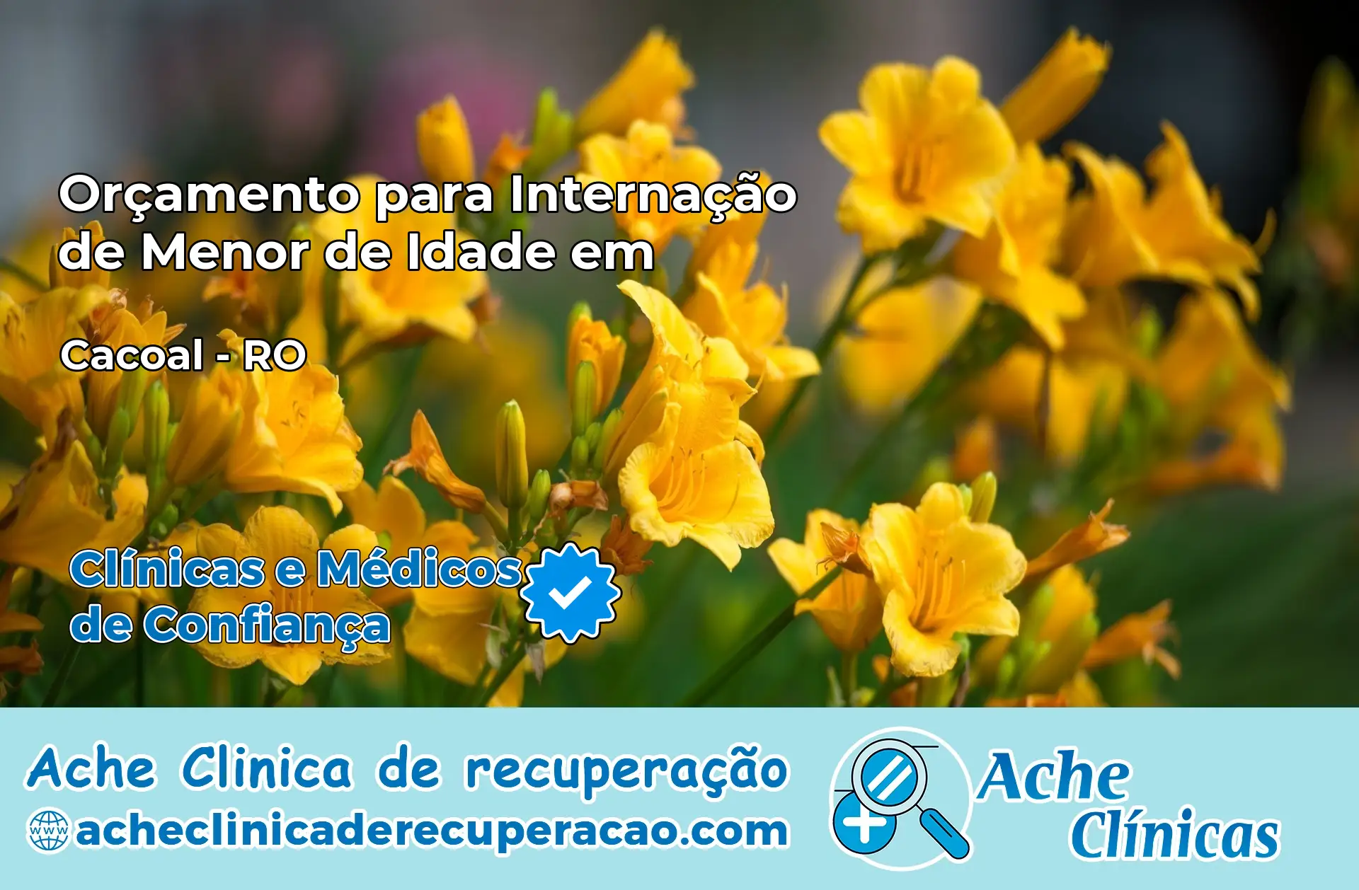 Internação de Menor de Idade em Cacoal – RO