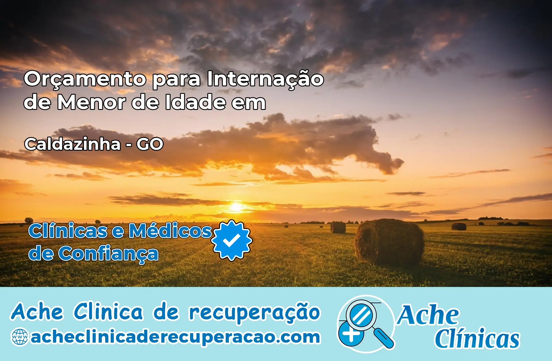 Internação de Menor de Idade em Caldazinha – GO