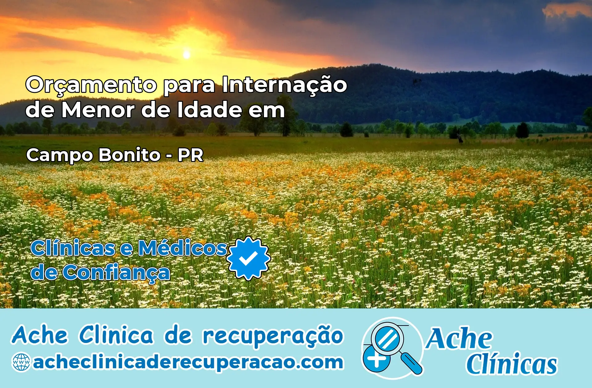 Internação de Menor de Idade em Campo Bonito – PR