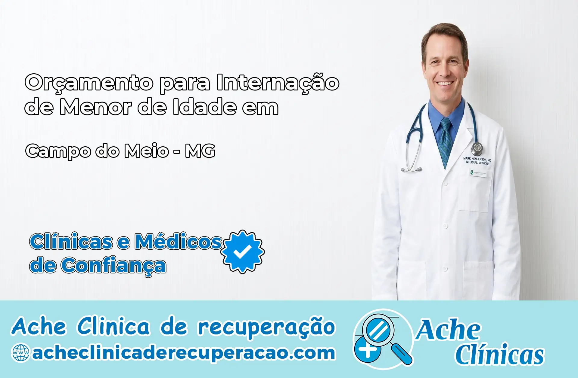 Internação de Menor de Idade em Campo do Meio – MG